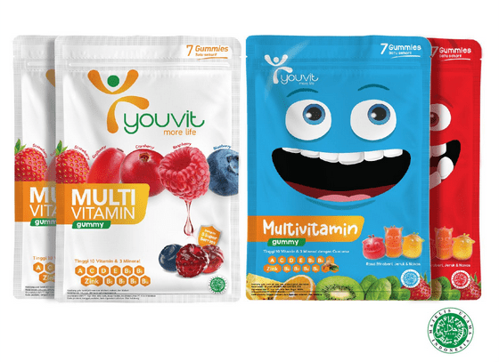 Youvit Gummy Multivitamin Adult: Jaga Kesehatan dengan Menyenangkan